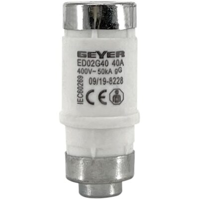 ED02G40 Ασφάλεια ΝΕΟΖΕD D02 40A 50kA GEYER