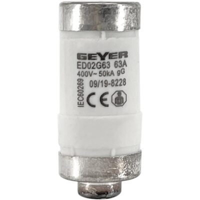 ED02G63 Ασφάλεια ΝΕΟΖΕD D02 63A 50kA GEYER