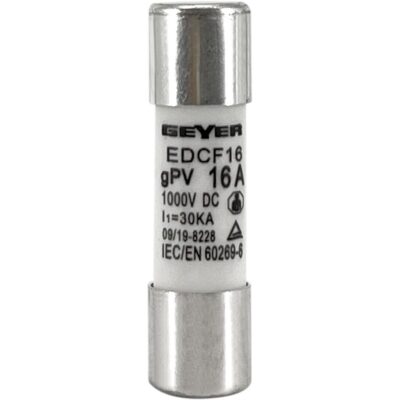 EDCF16 Ασφάλεια DC 10x38 16Α GEYER