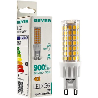 LG97CC Λάμπα LED G9 7W 4000Κ 900lm GEYER
