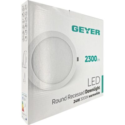 LPL24WS3 PL LED 24W 3000K 2300lm Φ190-200mm GEYER