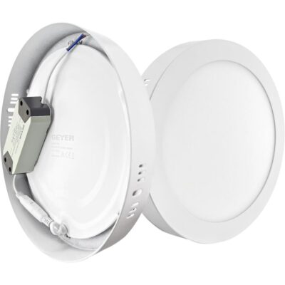 LPLAC18S Επίτοιχο PL LED 18W 4000K 1550lm Φ225mm GEYER