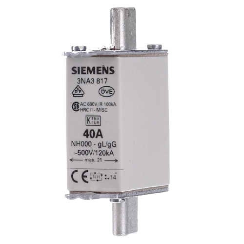 06.33.0412-asfalia-maxeroti-40a-250v-dc ΑΣΦΑΛΕΙΑ ΜΑΧΑΙΡΩΤΗ SIEMENS 40Α ΝΗ000 500V AC