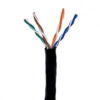 ΚΑΛΩΔΙΟ PET UTP ANGA ST-L02 (100μ) Καλώδιο UTP CAT5e CCA/PET ΜΑΥΡΟ