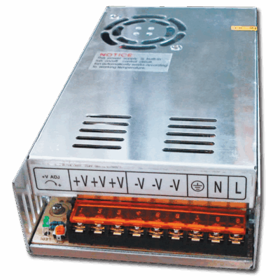 S-350-24 Switching τροφοδοτικό enclosed frame 24V 14,6A (1.1.15) AMARAD