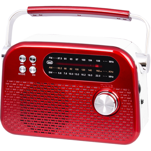 17.04.0066_trevi_RDA_70_Red_radio_bluetooth_1 TREVI RDA 70 BR ΡΑΔΙΟΦΩΝΑΚΙ ΚΟΚΚΙΝΟ TREVI