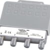 ANGA S503 Splitter 3 Εξόδων ιστού TV/SAT 5- 2400MHz Με διέλευση τάσης με αδιάβροχη θήκη