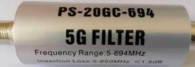 ANGA SF-GC20-694 LTE 5G Φίλτρο 5-694MHz.