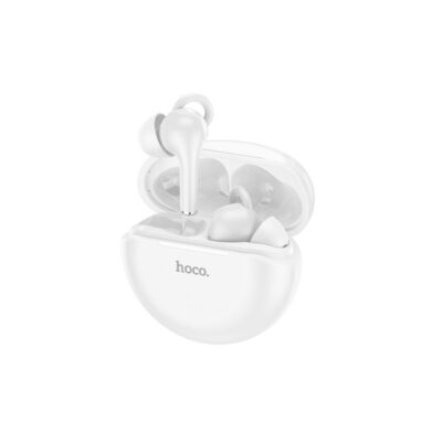 Wireless Hands Free Hoco ES60 Conqueror TWS V5.1 Εναλλαγή Master/Slave και Συμβατότητα με Siri / Google Assistant Λευκό