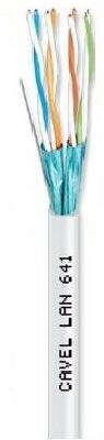 CAVEL LAN641 Cat6 (200μ) F/UTP(4x2xAWG23)    Χαλκός 0