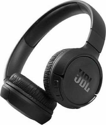 Bluetooth Ακουστικά Stereo JBL JBLT510  Over-ear  Pure Bass Sound Multipoint, Υποστηρίζει Voice Assistant με 40 hr Λειτουργίας Μαύρα