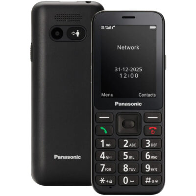 Panasonic KX-TU250EXB 4G 2.4" 1500mAh με πλήκτρο SOS, Bluetooth και Μεγάλα Γράμματα