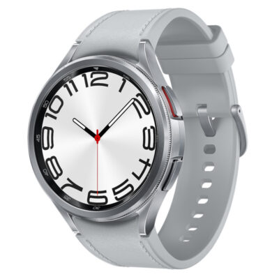 Smartwatch Samsung Galaxy Watch6 Classic 1.5" Super AMOLED GPS eSim NFC IP68 με Δυνατότητα Κλήσεων Silver
