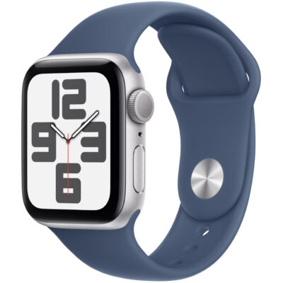 Apple Watch SE2 (2024) Aluminum 40mm GPS eSim NFC 5 ATM Aluminum Case Midnight με Sport Loop Ink MXED3QH/A