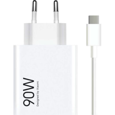Φορτιστής Ταξιδίου Xiaomi Hyper Charge Combo 90W BHR07ZBEU με Καλώδιο USB-A σε USB-C