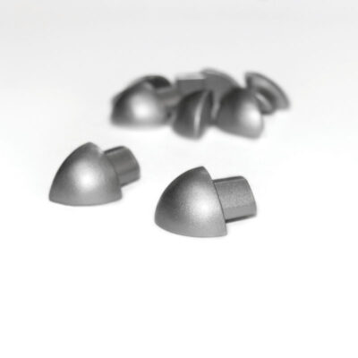 Τελείωμα προφίλ SILVER Shine CF10-S KARAG 10mm