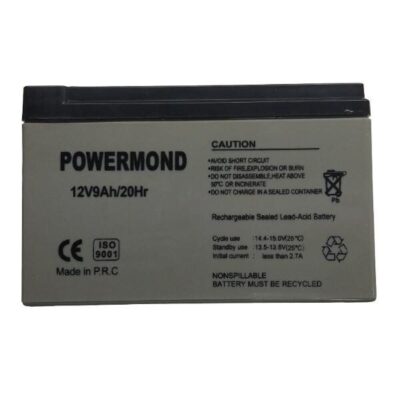 UPS Μπαταρία 12V/ 9.0AH Φαρδύς Πόλος POWERMOND  Επαναφορτιζόμενη Μολύβδου