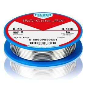 ΚΟΛΛΗΣΗ FELDER 0.75mm 100gr  RA S-Sn60Pb40 με αλοιφη 18600710