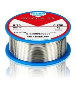 ΚΟΛΛΗΣΗ FELDER 0.75mm 250gr  RA S-Sn60Pb40 με αλοιφη 18600720