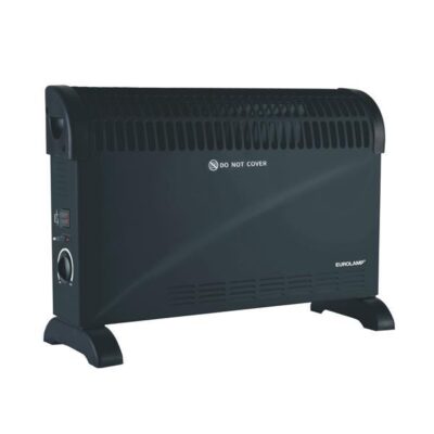 ΘΕΡΜΑΝΤΙΚΟ ΣΩΜΑ CONVECTOR ΜΑΥΡΟ 2000W ΜΕ TURBO (300-41605) EUROLAMP