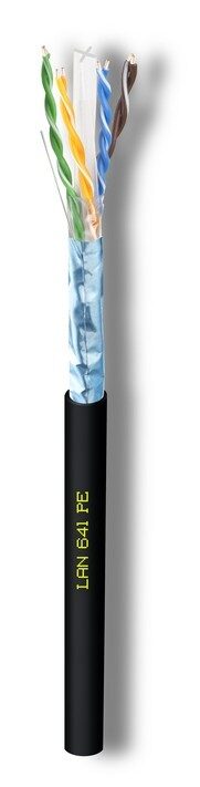 331-150-o1-143 CAVEL PET F/UTP Cat6 LAN641PE (4x2xAWG23)L Cat6 (200μ) Χαλκός 0