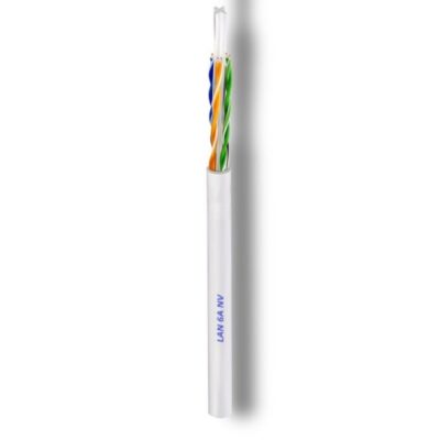 CAVEL UTP CAT6А LAN6ANV CO305 23AWG (Cu 0.55) White PVC 305m in Pull box ΚΑΘΑΡΟΣ ΧΑΛΚΟΣ