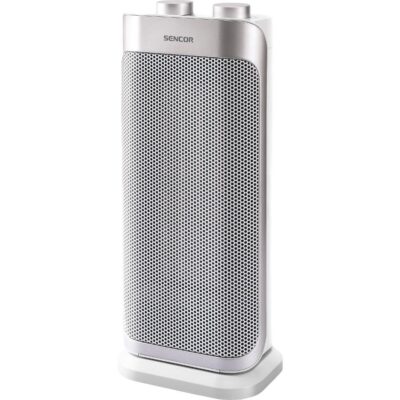 Κεραμικό Αερόθερμο Δωματίου Δαπέδου Sencor SFH 8050SL 2000W Ασημί