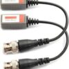 ANGA PS-H101C-2 (Ζεύγος) Video Balun Παθητικό  με Προστασία υπέρτασης 400 - 600 Μέτρα από αρσενικό BNC με καλώδιο σε ακροδέκτη με βίδες =HD-001C