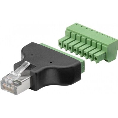 Goodbay Terminal block 8pin>RJ45 αρσεν.(8P8C)