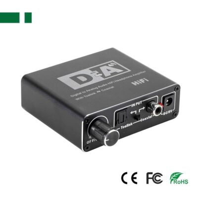 ANGA PS-A3020 Converts Coaxial or Toslink digital audio signals to analog L/R audio
