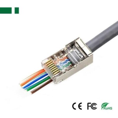 ANGA PS-JPM6A RJ45 8P8C Διάτρητο φυσάκι για FTP CAT6A καλώδιο