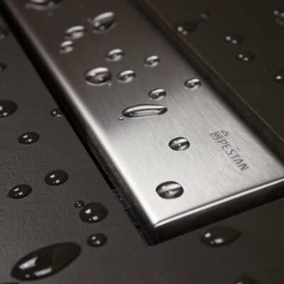 Σιφόνι δαπέδου από ανοξείδωτο ατσάλι Confluo FRAMELESS KARAG