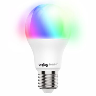EL902001 | EL902001 | SMART Wi-Fi+BLE RGBW+CCT A60 LED 9W(>60W)|E27|3000-6500k|806lm|{enjoysimplicity}™