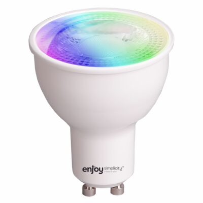 EL902003 | EL902003 | SMART Wi-Fi+BLE RGBW+CCT MR16 GU10 LED 5.5W(>50W)|3000-6500k|350lm|{enjoysimplicity}™