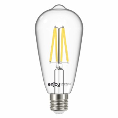 EL901103 | EL901103 | SMART Wi-Fi+BLE ON/OFF/DIM ST64 FILLAMENT LED 6.3W(>60W)|E27|2700k|806lm|{enjoysimplicity}™