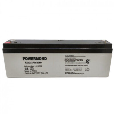 Μπαταρία 12V/ 2.3AH POWERMOND  Επαναφορτιζόμενη Μολύβδου