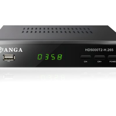 ANGA HD5000T2-H.265 Επίγειος Ψηφιακός Δέκτης