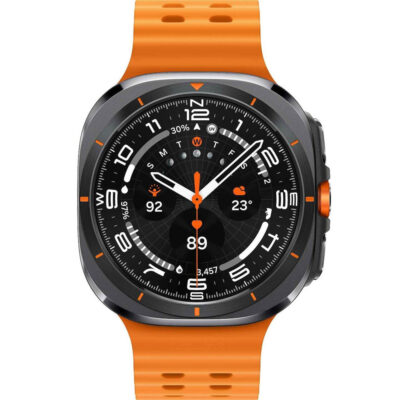 Smartwatch Samsung Galaxy Watch Ultra (2025) LTE L705 1.5" Super AMOLED GPS eSim NFC 10ATM με Δυνατότητα Κλήσεων Titanium Grey