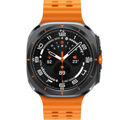 Smartwatch Samsung Galaxy Watch Ultra (2025) LTE L705 1.5" Super AMOLED GPS eSim NFC 10ATM με Δυνατότητα Κλήσεων Titanium Grey