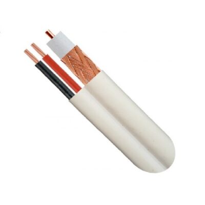 RG6CAM ΚΑΛΩΔΙΟ ΚΑΜΕΡΑΣ RG6 2X0,75mm (100μτ) LUCAS